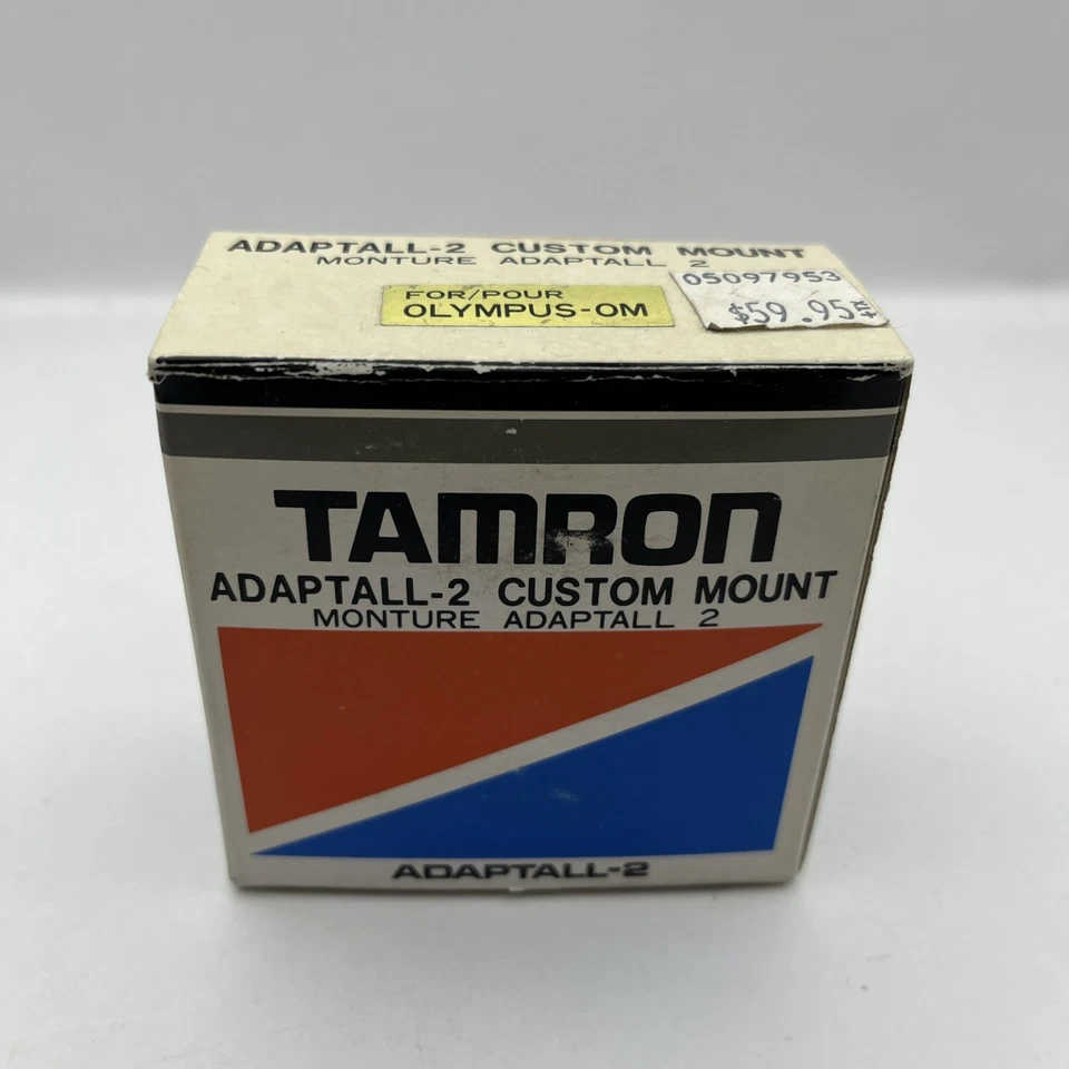 Tamron Adaptall 2 Lens Mount Adapter For Olympus OM Mount Cameras NOS - Image 1 of 4