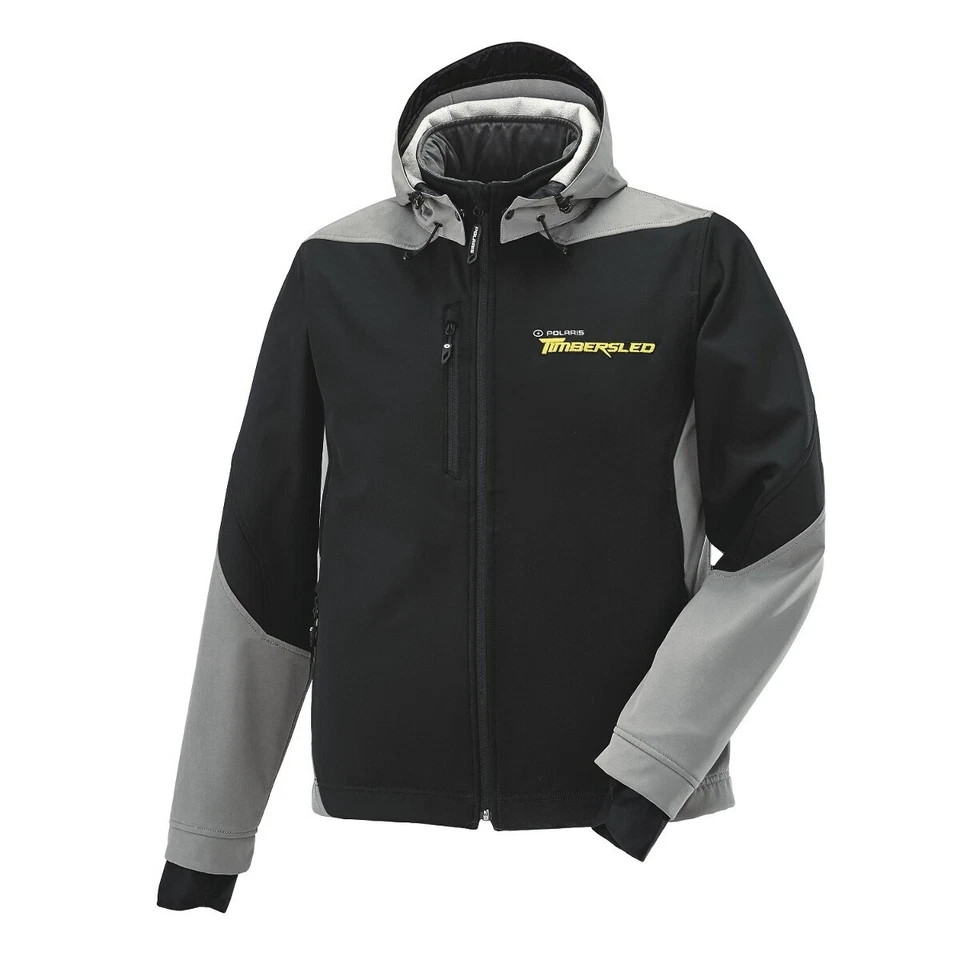 Polaris Black Mens Softshell Jacket BLACK SIZE LARGE 286055306 - Image 1 of 4