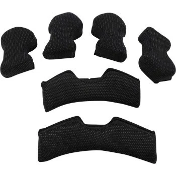 100% MTB Cheek Pads for Trajecta Bicycle Helmet - Thick - Black 89022-00002 - Image 1 of 3