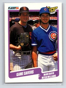 1990 Fleer - Super Star Specials Mitch Williams, Mark Davis #631 - Picture 1 of 2