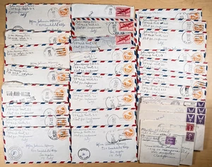 WWII Homefront Letters Chinese American Serviceman's Censorship Concerns in 1944 - Picture 1 of 11