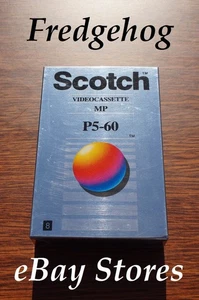 HIGH QUALITY SCOTCH P5-60 MP VIDEO 8 / 8mm CAMCORDER TAPE / CASSETTE - NEW - Picture 1 of 3