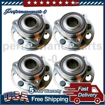 Conjunto de cojinete y buje de rueda delantera trasera para Chevrolet Impala 2014-2019 Foto 1 de 4