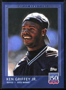 2019 Topps 150 Years of Baseball #105 Artist Renditions Ken Griffey Jr. SP - Picture 1 of 2