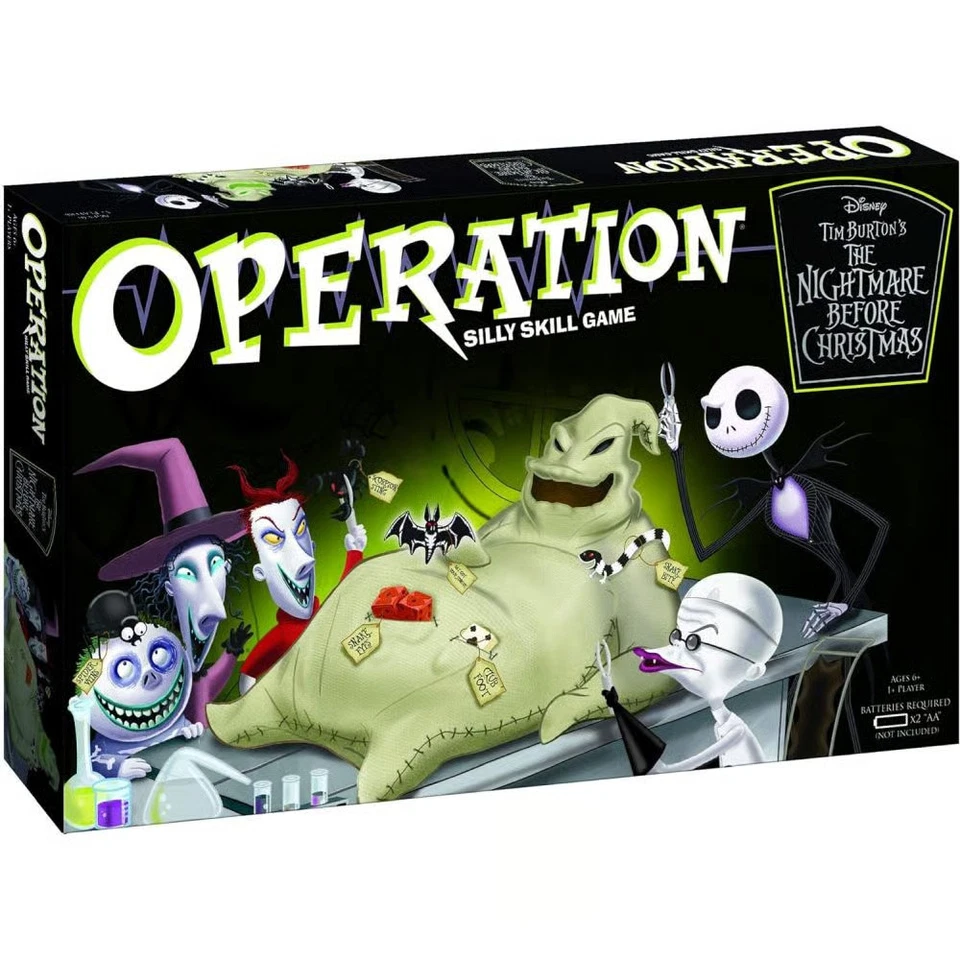 USAOPOLY, Operación Pesadilla Antes de Navidad Edición 2019 Juego Foto 1 de 4