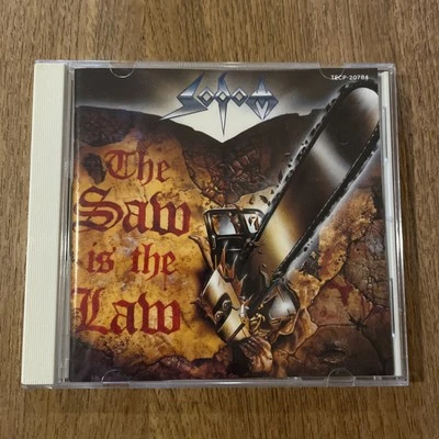 SODOM The Saw Is The Law + Ausgebombt JAPAN NM/CD  1991 TECP-20784 Kreator Rare! - Image 1 of 4