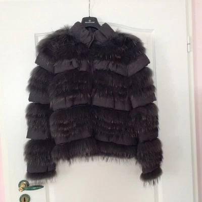 Nice Connection, Damen Puffer-Jacke, mit Echfell-Besatz, Gr. 38, Neu - Bild 1 von 4