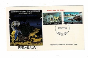 13007- Bermuda, British Colonies, FDC First day cover 27 OCT 1975 - Picture 1 of 1