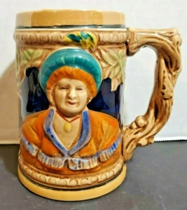 Vintage German Style Ceramic Beer Stein Mug 1960's Japan - Picture 1 of 7