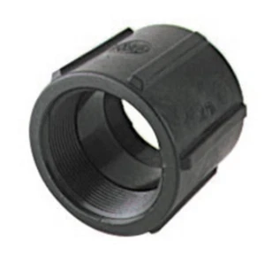 Banjo Threaded Polypropylene Pipe Coupling, 1/4" NPT Female - CPLG025 - Picture 1 of 4