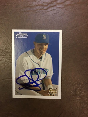 2006 Bowman Heritage Adam Jones autograph rookie RC signature authentic Orioles - Image 1 of 2