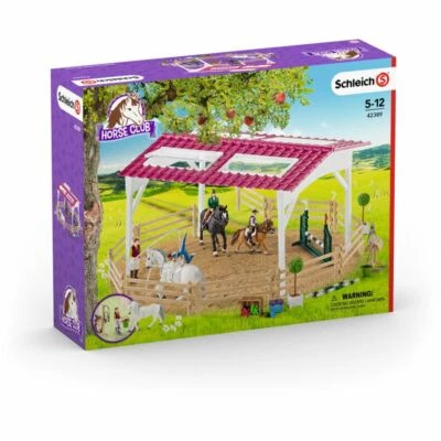 Schleich Horse Club École d'équitation avec cavalière et chevaux 42389 - Photo 1/2