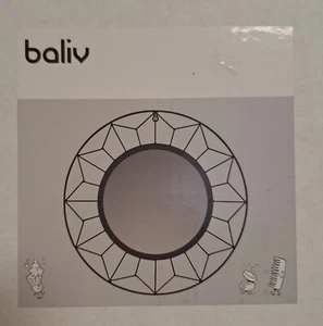 Baliv Wandspiegel rund aus Metall  Durchmesser 40cm - Bild 1 von 1