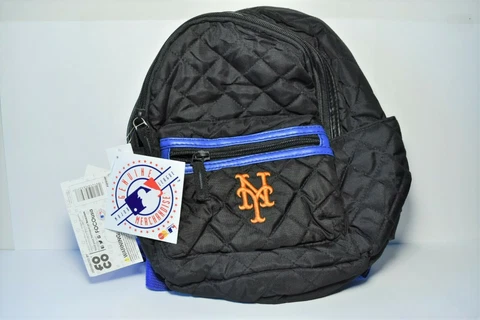 [RARE] FOCCO Official MLB New York Mets Women's Quilted Backpack *NWT* Cover