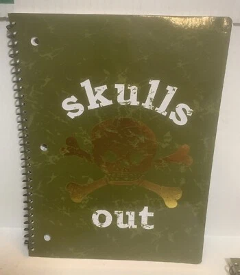 Innovative Designs “Skulls Out” Spiral Notebook Collectible - Image 1 of 2