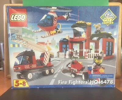 LEGO Set 6478 Cuartel General de Bomberos Nuevo Precintado Foto 1 de 4