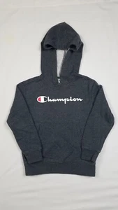 Champion Hoodie Sweatshirt Charcoal Gray Youth Size XS (5 / 6) - Picture 1 of 10