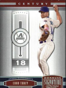 2005 Donruss Signature Century Proofs Silver Baseball Card #10 Chad Tracy /75