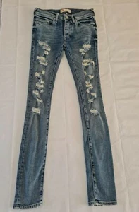 Damen Denim Jeans River Island Größe W24 Regular Leg Skinny Blau N.o 2315 - Bild 1 von 12