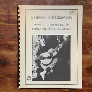 Stefan Grossman Guitar Tab Book 1975 Yazoo Basin Boogie Kicking Mule - Bild 1 von 9