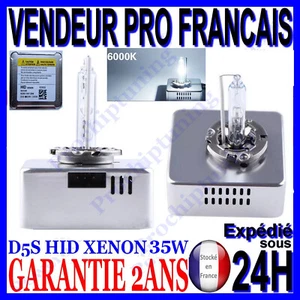AMPOULE D5S 35W 6000K AU XENON LAMPE HID POUR PHARE FEU DE RECHANGE PHILIPS 12V - Picture 1 of 7