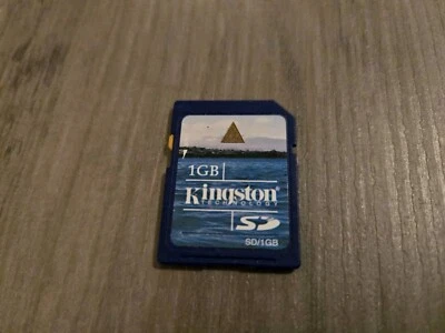 Kingston 1GB SD Card Secure Digital Card 1 GB For Old Camera/ DV - Image 1 of 2
