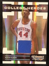 ELVIN HAYES 2008 Donruss Sports Legends College Heroes JERSEY Card  Ser #d /250