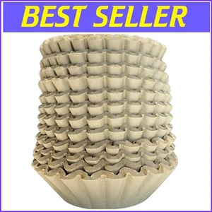 Natural Unbleached Coffee Filters - Extra Large, Eco-Friendly for Cleaner Brews - Picture 1 of 9