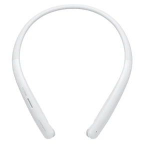 LG TONE+ HBS-PL6S Neckband Bluetooth Wireless Dual Mic Headset - White - Zdjęcie 1 z 5