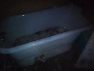cast iorn raised tub 5Ft/1 1/2 foot by 2 1/2 - Image 1 of 3