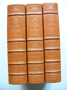 SPECIAL EDITION 1769 Facsimile THE SEATS & CAUSES OF DISEASES Leather Bound Set - Picture 1 of 8