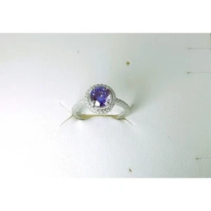 Anello Donna Lotus Silver LP3790-3/114 In Argento Con Cristallo Glicine E Zircon - Foto 1 di 3