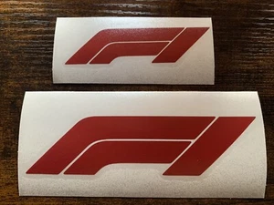 FORMULA ONE, F1 REPLICA DECALS FOR LAPTOP, CAR, WINDOW, TABLET 2 FOR 1 PRICE - Picture 1 of 4