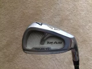 Top Flite Tour Ti Titanium 7 Iron Regular Flex R-80 Graphite Shaft - Picture 1 of 5
