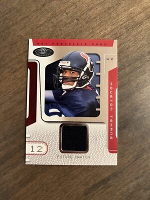 2002 Fleer Hot Prospects Future Swatch /1000 Jabar Gaffney #99 Rookie RC - Image 1 of 2