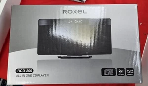 Roxel Micro Hifi Anlage CD Player + FM Radio Wireless Lautsprecher RCD-200 (Brandneu) - Bild 1 von 2