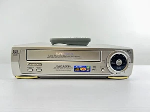 Panasonic VHS VCR SJ5 4 HEAD Player Recorder Multi System - Picture 1 of 5