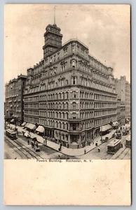 Postcard New York Rochester Powers Building 6V - Bild 1 von 2