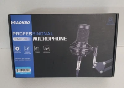 Aokeo AK-60 Professional Condenser Microphone Music Studio MIC Podcast Recording - Image 1 of 3