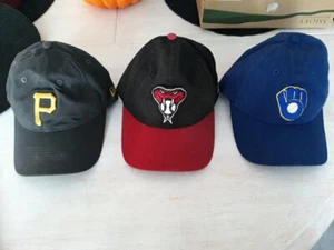 Lote de 3 sombreros New Era 49Forty equipos MLB. Talla grande. Piratas, Diamondbacks, Cerveceros - Imagen 1 de 16