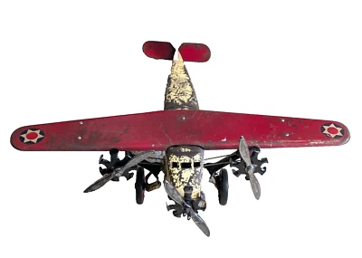 Steelcraft 1930 24" Tri Powered con luces, sonidos, hélices, correo aéreo de Estados Unidos Foto 1 de 4