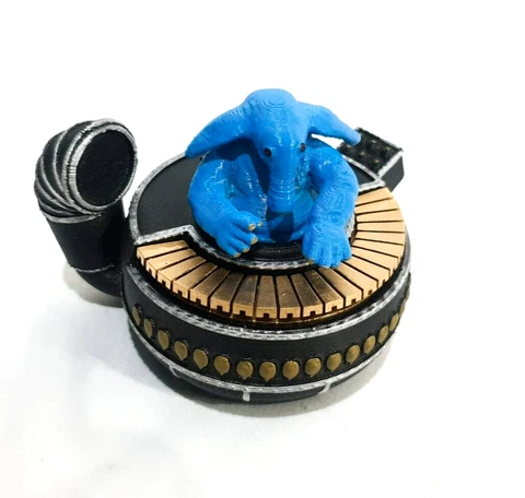 Max Rebo Figure and Organ for 6 in Figure Diorama Cover