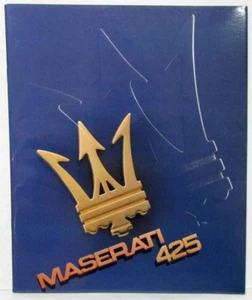 1982 Maserati 425 Sales Portfolio - German Text - Picture 1 of 6