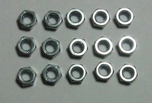 M6 Metric Zinc Plated Steel Hex Nut Qty (15) - Picture 1 of 1