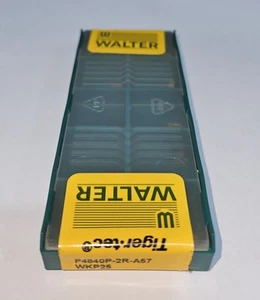 WALTER P4840P 2R A57 WKP25 Drill Inserts 10pcs - Picture 1 of 3