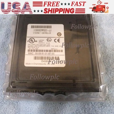 SEALED GE Fanuc IC693CMM321 Ethernet Controller IC693CMM321-JJ #4 - Image 1 of 4