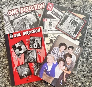 ALLES NEU! One Direction/1D 4-teiliges Set: 2 Ordner 1 Notizbuch 1 Kompositionsbuch - Bild 1 von 2