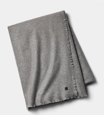 Cozy Earth Cashmere Oversized Throw Blanket 91" x 74" Color: Pebble $598 BNWT - Image 1 of 4