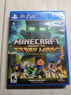 Minecraft Story Mode segunda temporada com estojo PlayStation 4 PS4 Telltale temporada 2 - Imagem 1 de 4