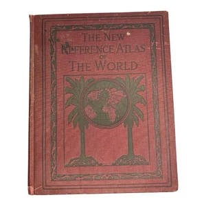 1922 Hammond Reference Atlas of the World Vintage Color Maps 144pg Good Shape - Imagen 1 de 10